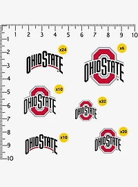 The Ohio State University 100 Ct Sticker Pack