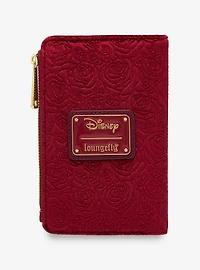 Loungefly Disney Beauty and the Beast Winter Ice Skating Zip Wallet — BoxLunch Exclusive