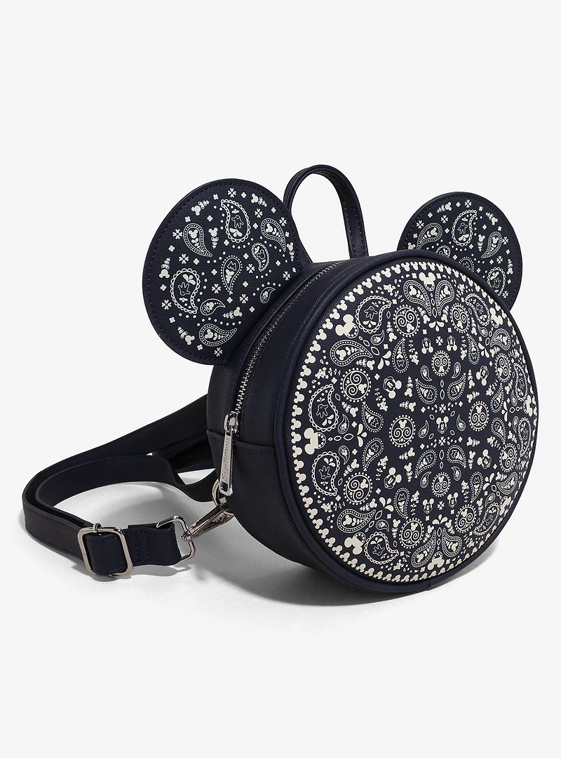 Loungefly Disney Mickey Mouse Patterned Convertible Mini Backpack — BoxLunch Exclusive