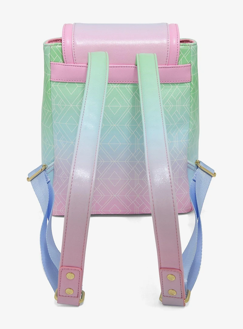 Loungefly Wicked Iridescent Ombré Mini Backpack - BoxLunch Exclusive