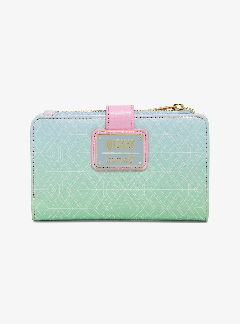 Loungefly Wicked Iridescent Ombré Wallet - BoxLunch Exclusive