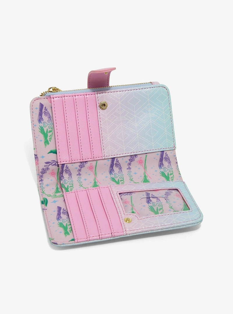 Loungefly Wicked Iridescent Ombré Wallet - BoxLunch Exclusive