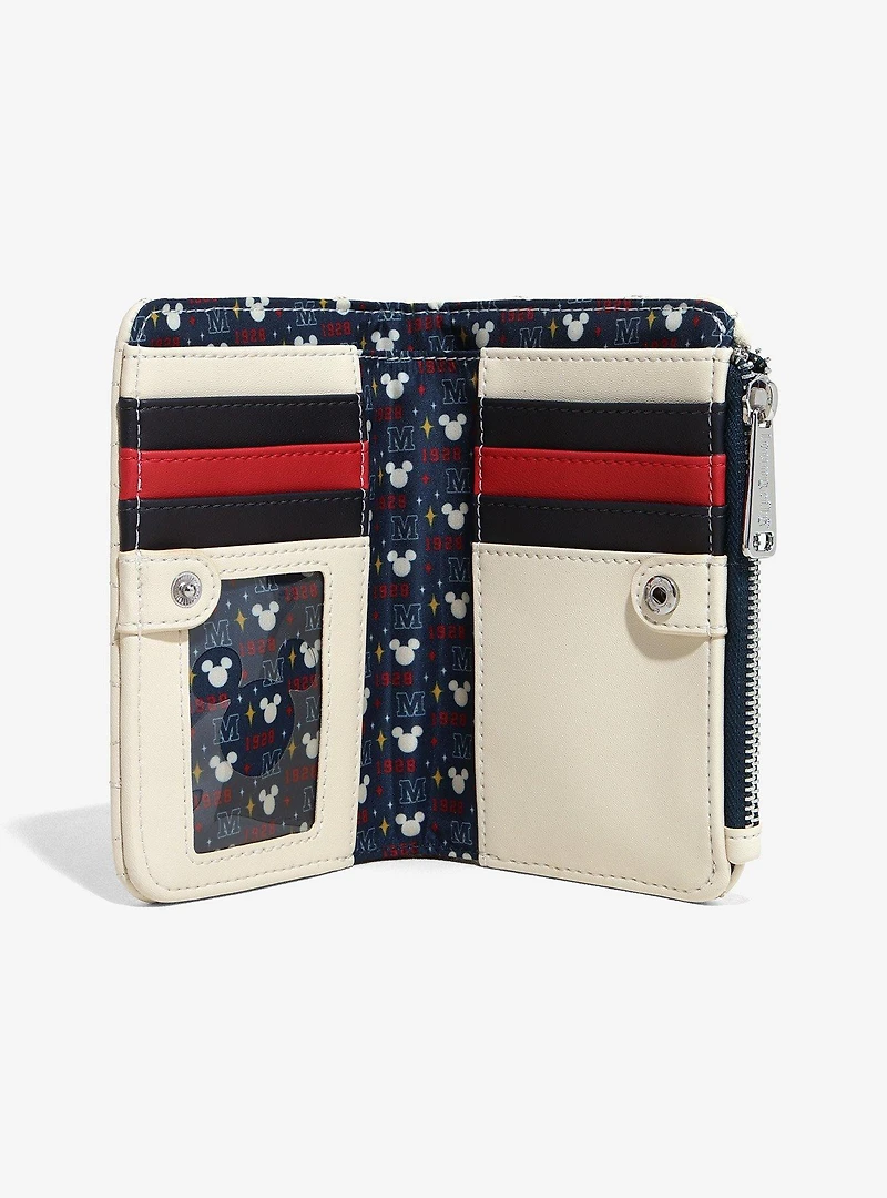 Loungefly Disney Mickey Mouse Vintage Zip Wallet — BoxLunch Exclusive