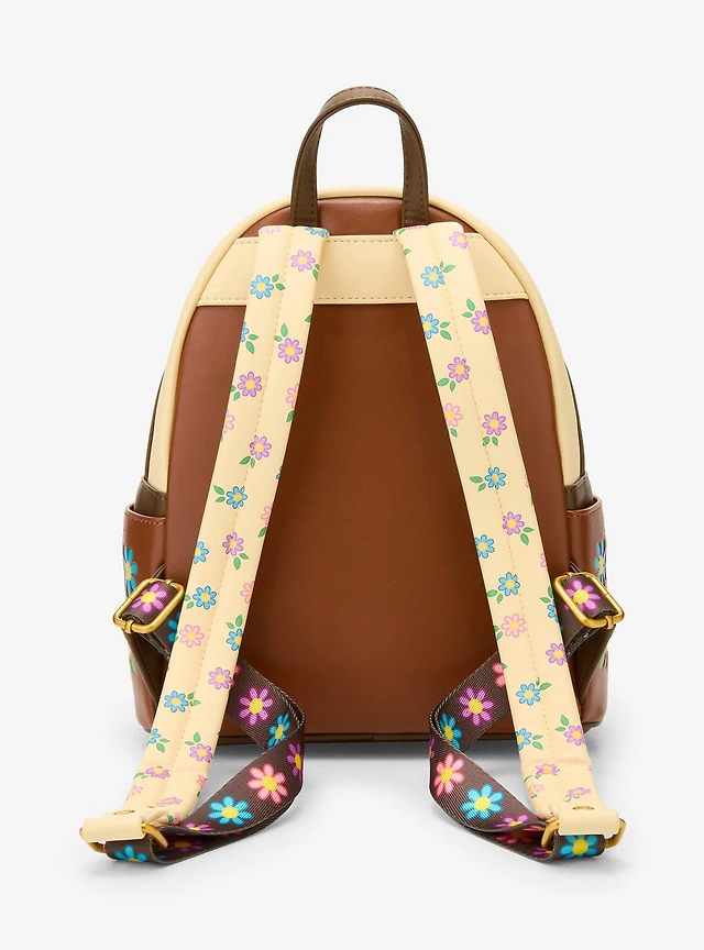 Disney Loungefly Disney Tangled Pascal Flower Mini Backpack