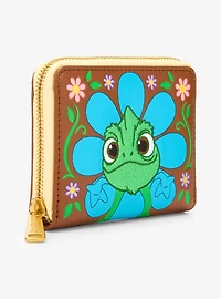 Loungefly Disney Tangled Pascal Flower Zip Wallet — BoxLunch Exclusive