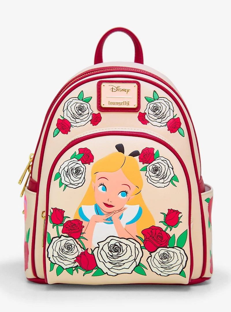 Loungefly Disney Alice in Wonderland Color Changing Roses Mini Backpack — BoxLunch Exclusive