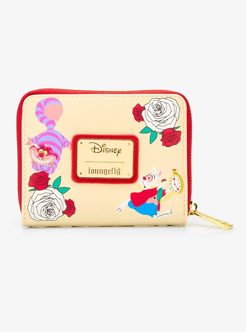 Loungefly Disney Alice in Wonderland Color Changing Roses Zip Wallet — BoxLunch Exclusive