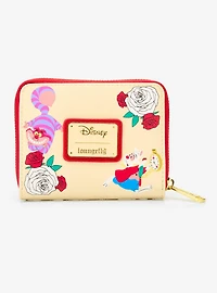 Loungefly Disney Alice in Wonderland Color Changing Roses Zip Wallet — BoxLunch Exclusive
