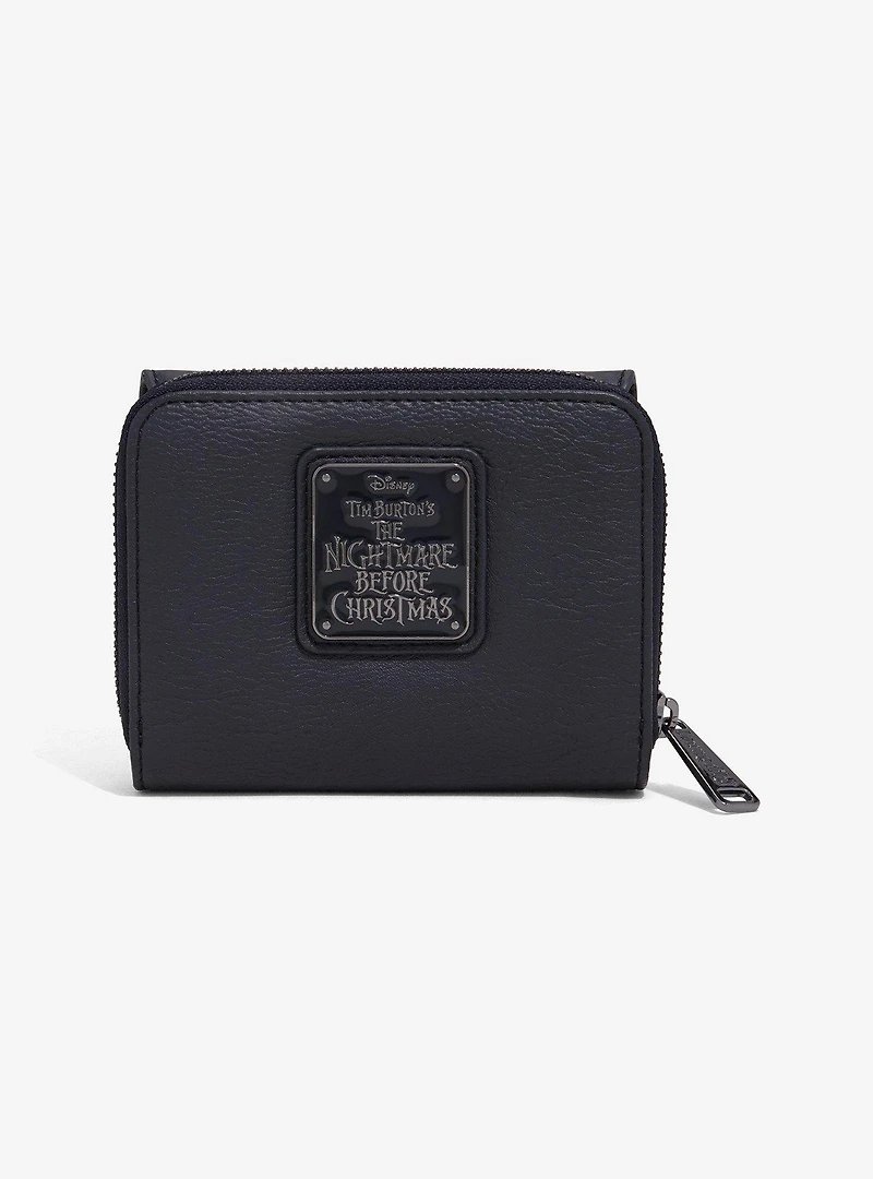 Loungefly Disney The Nightmare Before Christmas Jack & Sally Scene Tonal Wallet - BoxLunch Exclusive