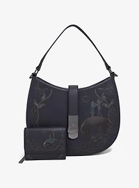 Loungefly Disney The Nightmare Before Christmas Jack & Sally Scene Tonal Wallet - BoxLunch Exclusive