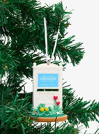 Hallmark Gilmore Girls Stars Hollow Sign Figural Ornament