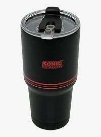 Sonic the Hedgehog Shadow Tonal Portrait Travel Mug - BoxLunch Exclusive
