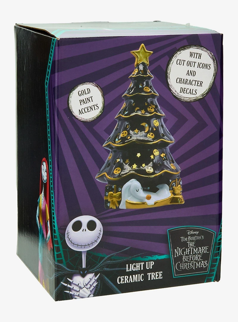 Disney The Nightmare Before Christmas Zero Ceramic Light-Up Tree— BoxLunch Exclusive