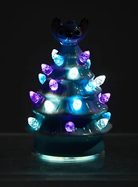 Disney Lilo & Stitch Blue Stitch Light-Up Mini Christmas Tree Figure - BoxLunch Exclusive