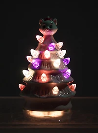Disney Aristocats Marie Pink Mini Light-Up Christmas Tree Figure - BoxLunch Exclusive