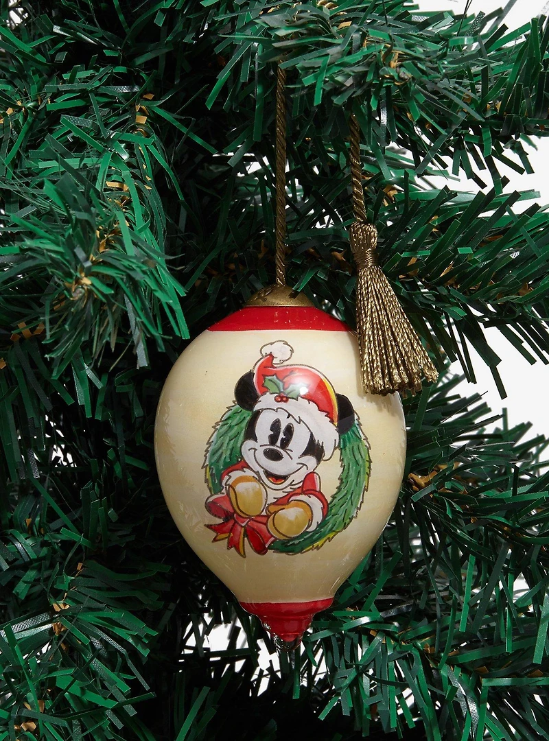 Hallmark Disney Ne'Qwa Mickey Mouse Holiday Ornament