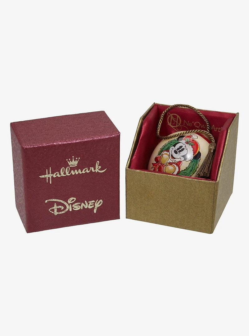 Hallmark Disney Ne'Qwa Mickey Mouse Holiday Ornament