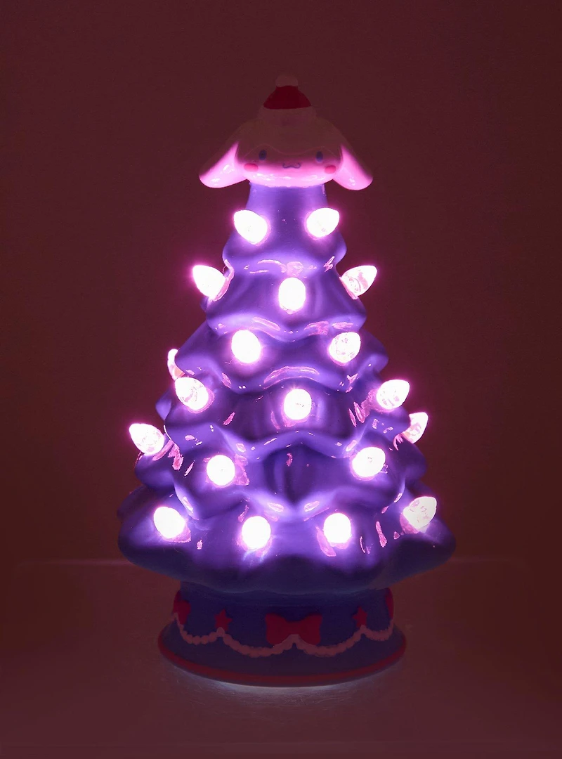 Sanrio Cinnamoroll Blue Light-Up Mini Christmas Tree Figure - BoxLunch Exclusive
