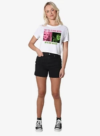 The Wizard of Oz "Good Witch or Bad Witch" Women's Crop Top T-Shirt