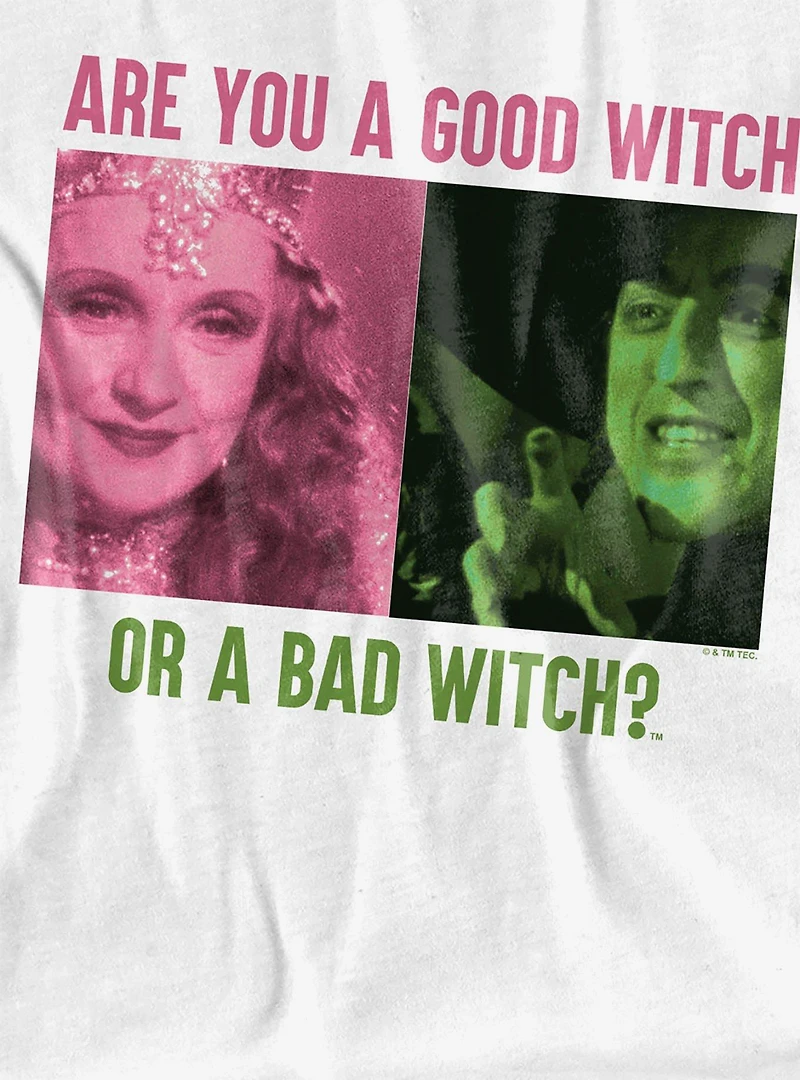 The Wizard of Oz "Good Witch or Bad Witch" Women's Crop Top T-Shirt