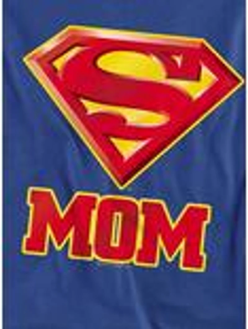 DC Comics Superman "Super Mom" Women's Crop Top T-Shirt