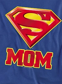 DC Comics Superman "Super Mom" Women's Crop Top T-Shirt