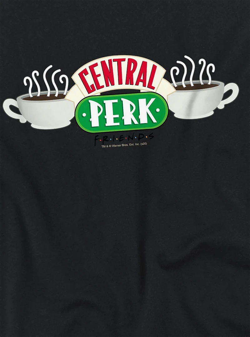 Friends "Central Perk" Logo Women's Crop Top T-Shirt