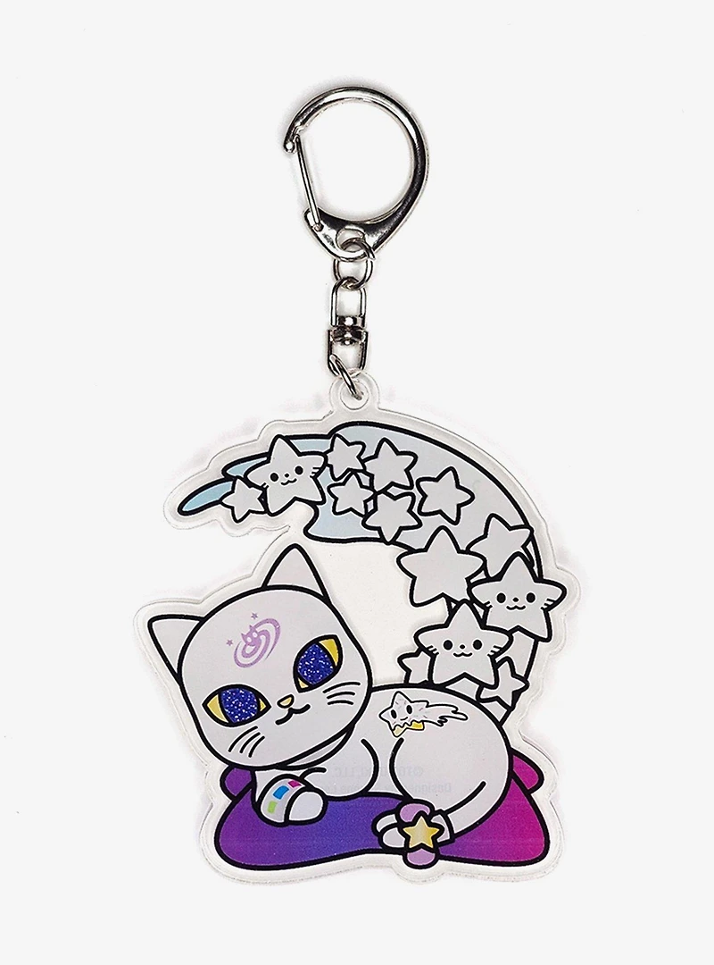 tokidoki Galactic Cats Blind Box Acrylic Keychain