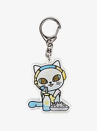 tokidoki Galactic Cats Blind Box Acrylic Keychain