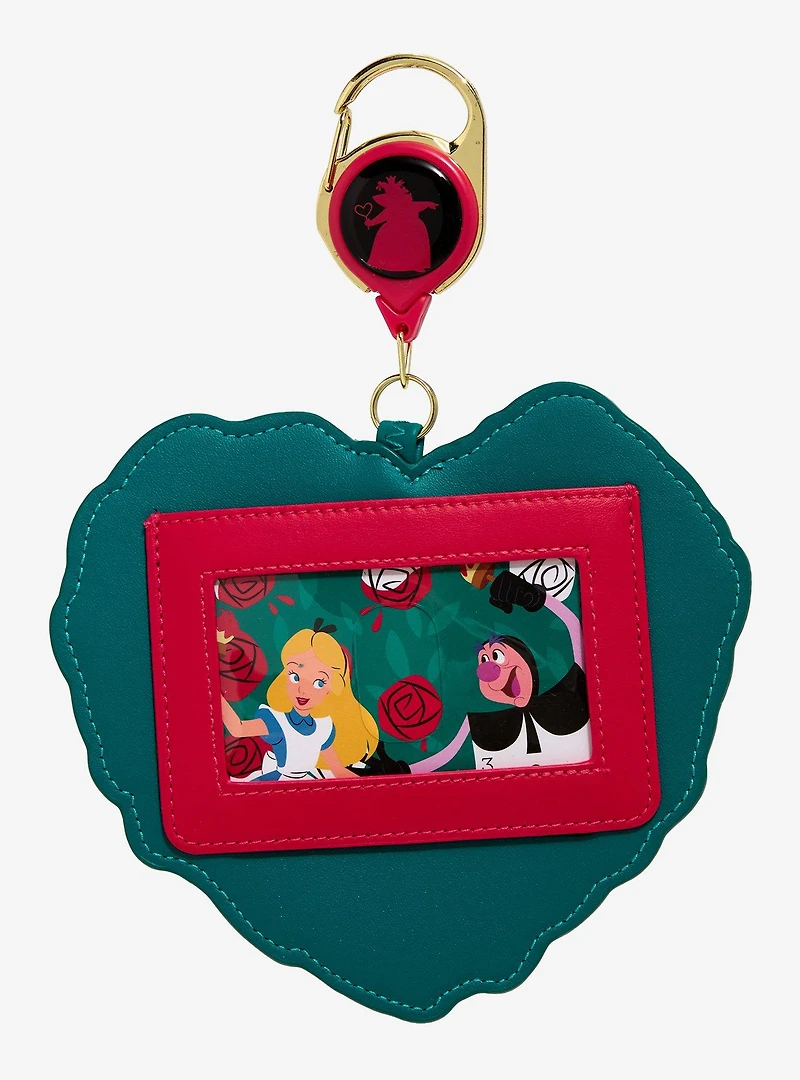 Disney Alice in Wonderland Rose Bush Retractable Lanyard