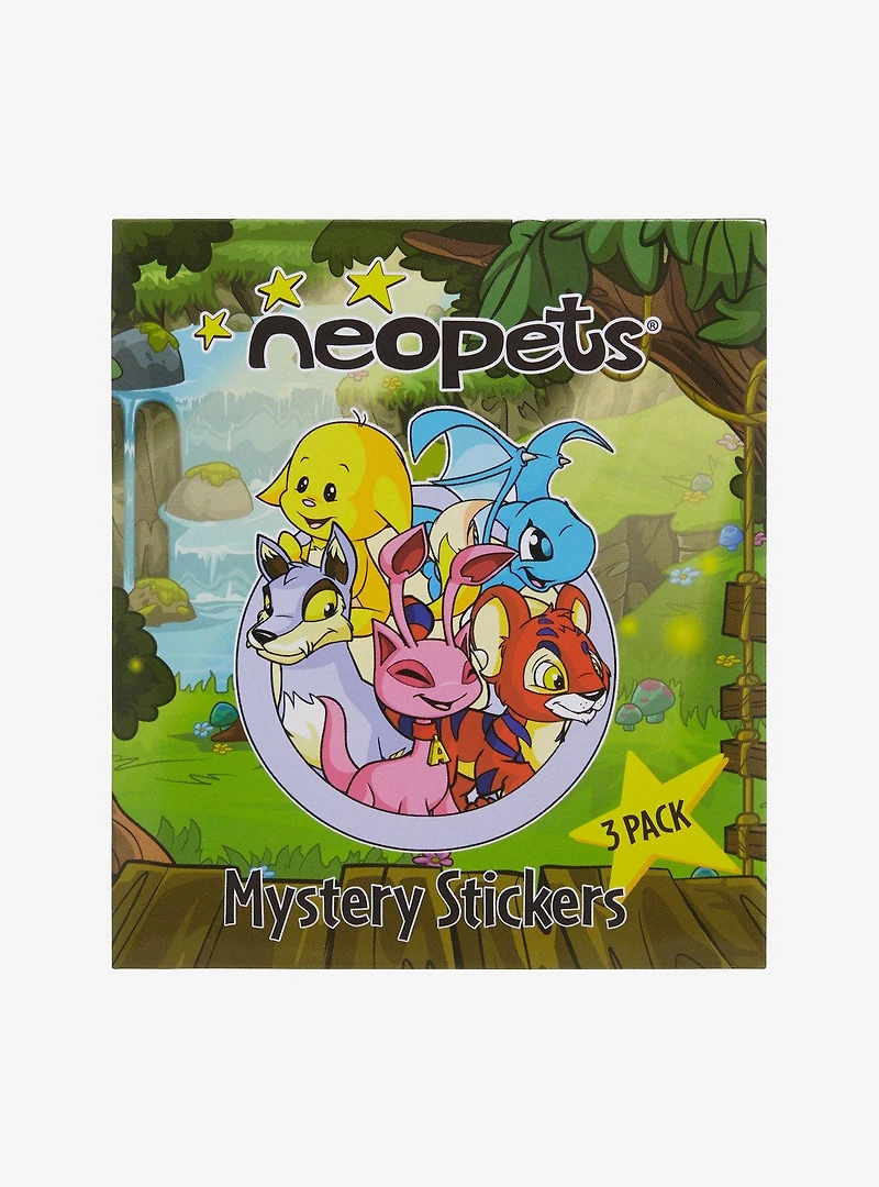 Neopets Mystery Sticker Set