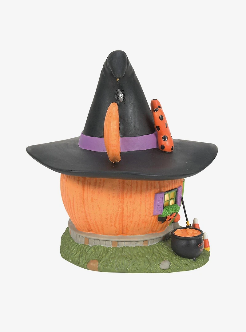 Department 56 Disney Minnie Mouse Witchy Light-Up Pumpkin House