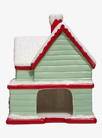 Disney Mickey Mouse Holiday House Glitter Figural Tea Light Holder — BoxLunch Exclusive