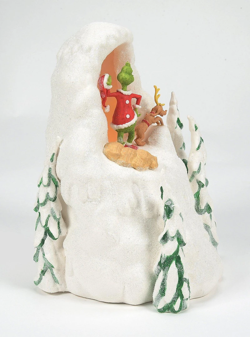 Department 56 How the Grinch Stole Christmas Light-Up Mount Crumpit
