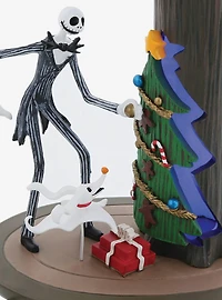 Department 56 Disney The Nightmare Before Christmas Jack & Christmas Town Door Light-Up Figure