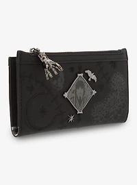 Wednesday Embroidered Icons Wallet - BoxLunch Exclusive