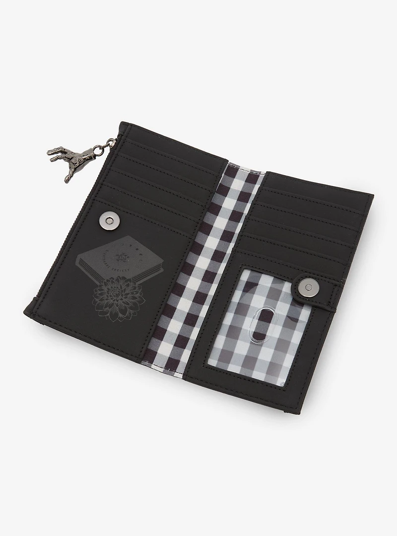 Wednesday Embroidered Icons Wallet - BoxLunch Exclusive