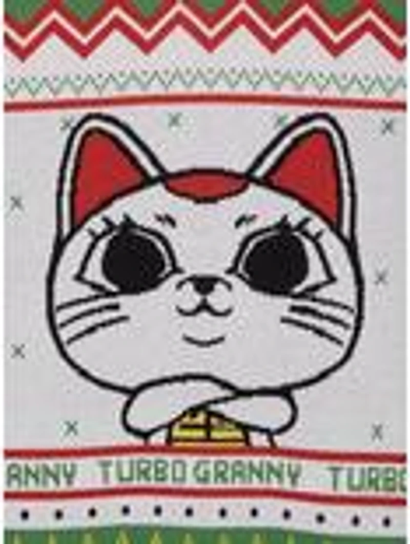 Dandadan Turbo Granny Holiday Sweater - BoxLunch Exclusive