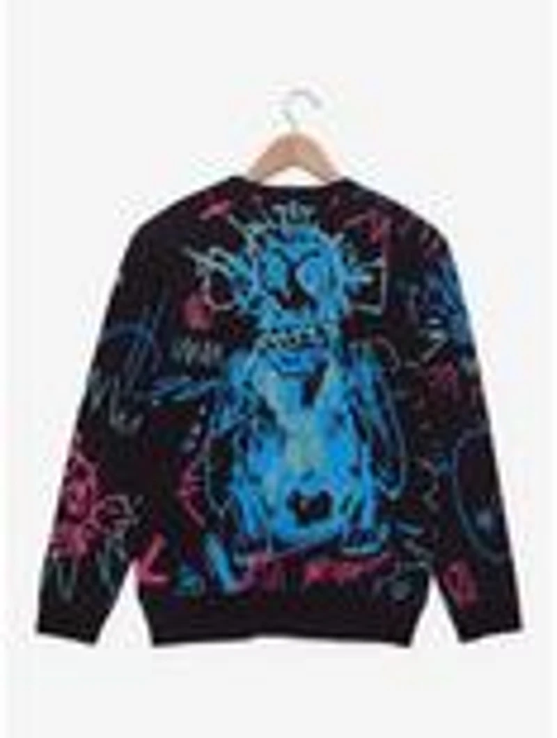 Arcane Jinx Graffiti Sweater - BoxLunch Exclusive