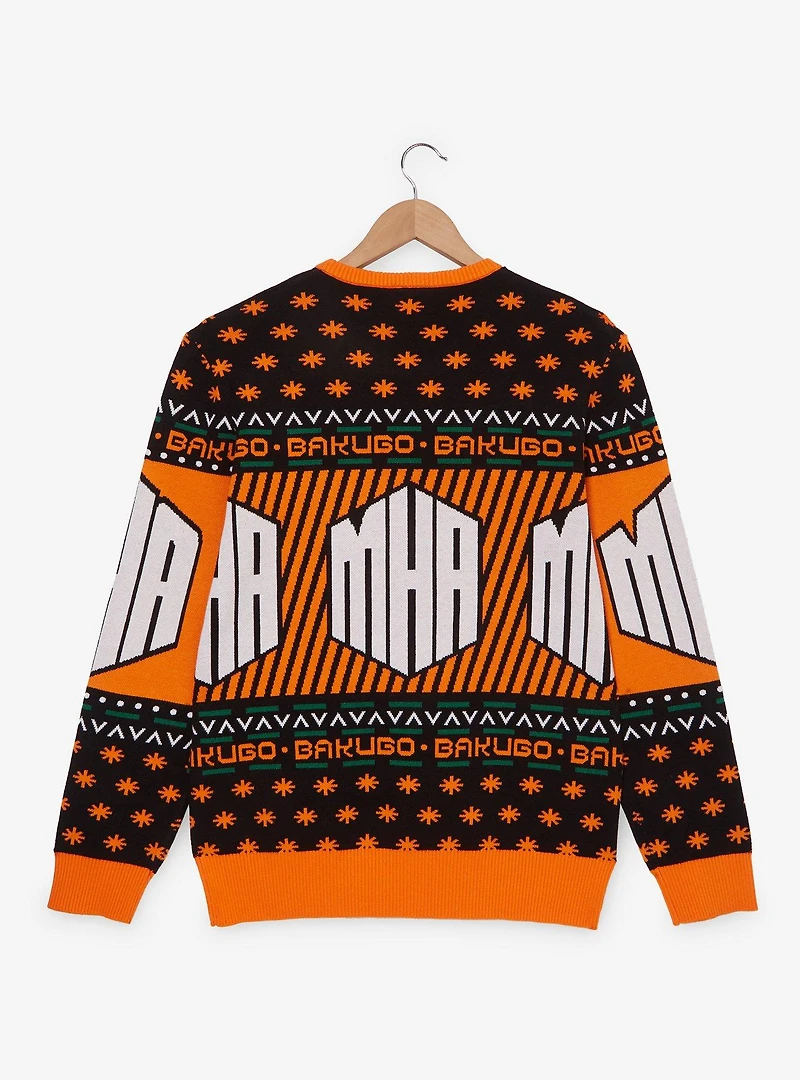 My Hero Academia Bakugo Holiday Sweater - BoxLunch Exclusive