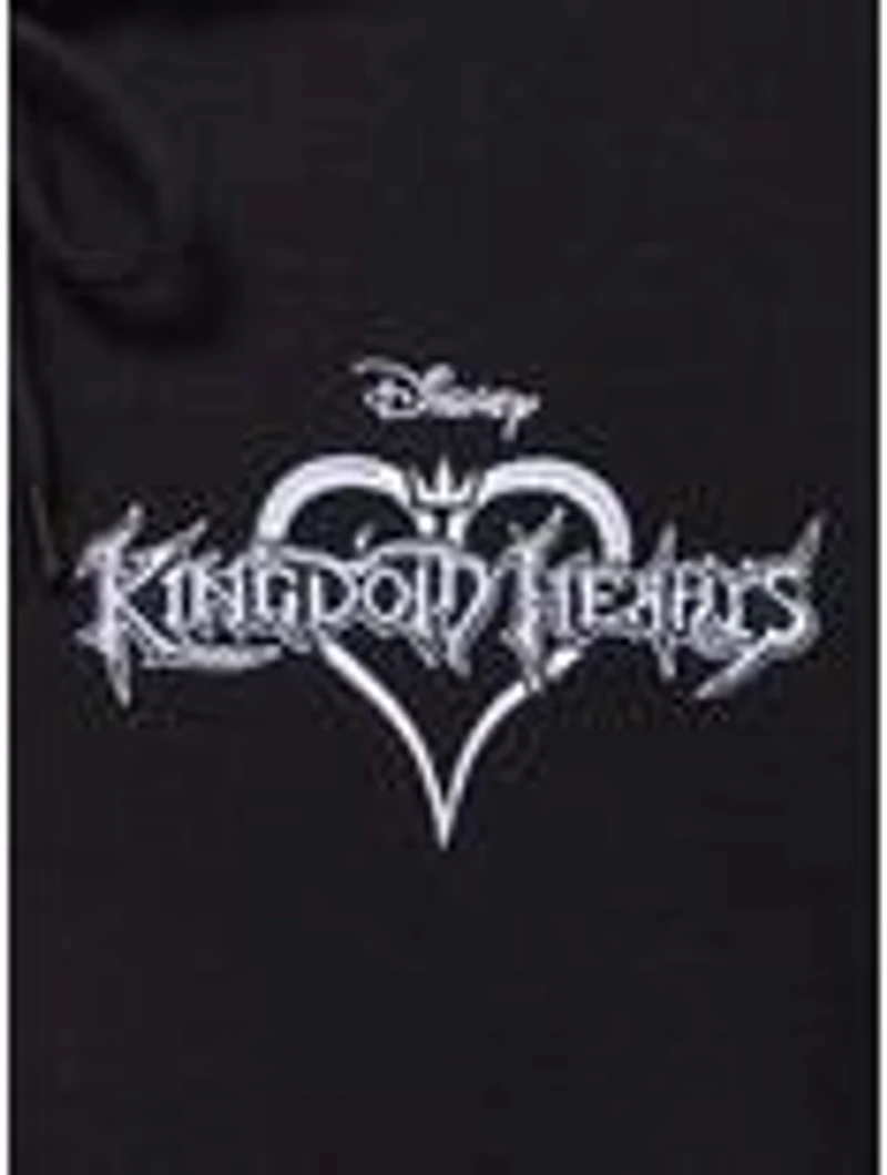 Disney Kingdom Hearts Logo Zippered Hoodie - BoxLunch Exclusive
