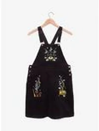 Disney Hocus Pocus Embroidered Icons Overall Dress — BoxLunch Exclusive