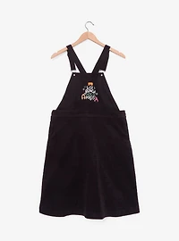 Disney Hocus Pocus Embroidered Icons Plus Overall Dress — BoxLunch Exclusive