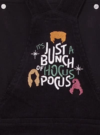 Disney Hocus Pocus Embroidered Icons Plus Overall Dress — BoxLunch Exclusive
