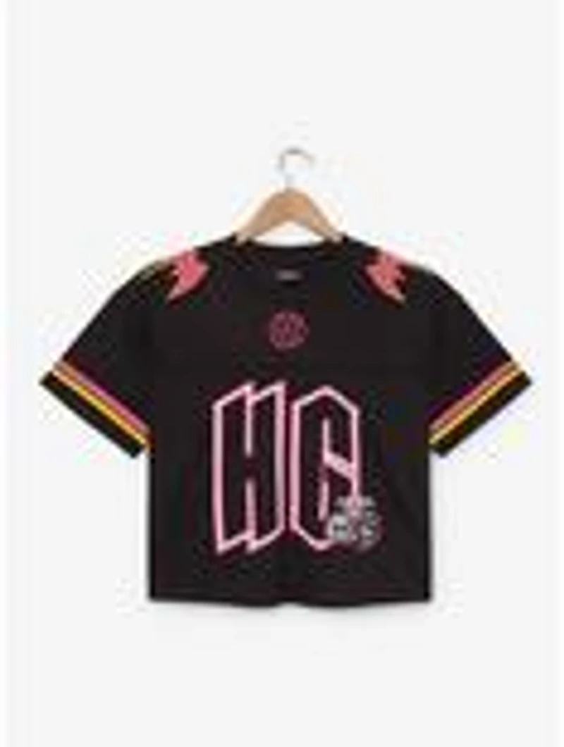 Scooby-Doo! Hex Girls Women's Cropped Football Jersey — BoxLunch Exclusive