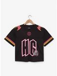 Scooby-Doo! Hex Girls Women's Cropped Football Jersey — BoxLunch Exclusive