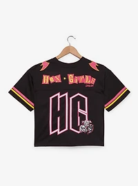 Scooby-Doo! Hex Girls Women's Cropped Football Jersey — BoxLunch Exclusive