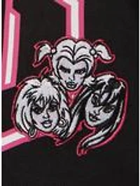 Scooby-Doo! Hex Girls Women's Cropped Football Jersey — BoxLunch Exclusive