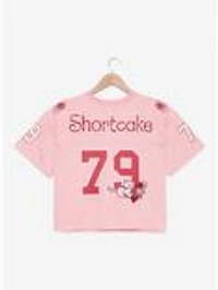 Strawberry Shortcake Women's Cropped Football Jersey - BoxLunch Exclusive