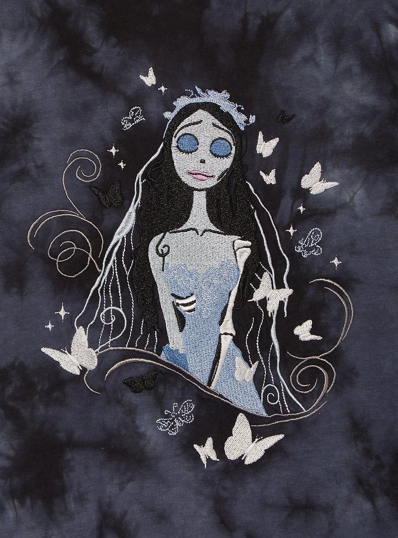 Corpse Bride Emily Tie Dye Women's T-Shirt — BoxLunch Exclusive